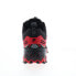Фото #4 товара Fila Oakmont TR Mid 1JM01684-603 Mens Red Leather Athletic Hiking Shoes 11.5