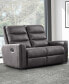 Фото #4 товара Bentley 58.5" Polyester Manual Reclining Loveseat