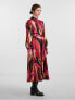 Фото #4 товара Повседневное платье Y.A.S. YASFIGANA Regular Fit 26031727 розово-фиолетовое