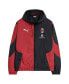 Фото #3 товара Men's Black AC Milan 2023/24 Pre-Match Full-Zip Hoodie Jacket
