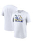 Фото #1 товара Men's White Los Angeles Rams Super Bowl LVI Champions Slogan T-shirt