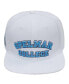 ფოტო #1 პროდუქტის Men's White Spelman College Jaguars Primary Logo Evergreen Wool Snapback Hat