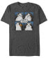 Фото #1 товара Star Wars Men's Four Square Porgs Short Sleeve T-Shirt