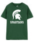 Фото #8 товара Футболка для малышей Carter's Kid NCAA Michigan State Spartans TM Tee