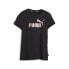 PUMA ESS+ Logo G short sleeve T-shirt Puma Black / Bronze, 11-12 лет - фото #2