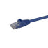 Фото #2 товара StarTech.com 15m CAT6 Ethernet Cable - Blue CAT 6 Gigabit Ethernet Wire -650MHz 100W PoE RJ45 UTP Network/Patch Cord Snagless w/Strain Relief Fluke Tested/Wiring is UL Certified/TIA - 15 m - Cat6 - U/UTP (UTP) - RJ-45 - RJ-45