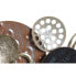 Фото #5 товара Настенный декор DKD Home Decor Позолоченный Металл терракот круги (119,4 x 6,4 x 59 cm)