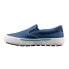 Фото #4 товара Lugz Delta WDELTC-4016 Womens Blue Canvas Slip On Lifestyle Sneakers Shoes 6.5
