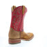 Double H Roger Square Toe I.C.E. Roper 11" Mens Brown Cowboy Western Boots 10 - фото #8