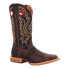 Фото #2 товара Durango Prca Collection Shrunken Bullhide Embroidery Square Toe Cowboy Mens Siz