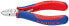 KNIPEX 77 02 115 - Diagonal pliers - Steel - Plastic - Blue - Red - 115 mm - 80 g