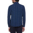 Фото #2 товара ORIGINAL PENGUIN Cotton Indigo Plaid long sleeve shirt