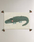 Фото #2 товара Children’s crocodile bath mat