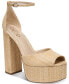 ფოტო #1 პროდუქტის Womens Kori Ankle Strap Platform Dress Sandals