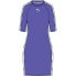 Puma Taped Logo Midi Dress Womens Purple Casual 597861-02