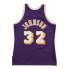 MITCHELL & NESS NBA AUTHENTIC ROAD JERSEY LA LAKERS 84 MAGIC JOHNSON