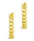 Chain Link Suspender Stud Earrings