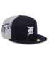 Фото #1 товара Men's Navy/Gray Detroit Tigers Gameday Sideswipe 59Fifty Fitted Hat