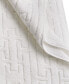 Фото #6 товара Sculpted Chain-Link Bath Towel, 30" x 56", Created for Macy's