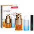 Clarins Double Eye Serum Value Pack Набор: Двойная сыворотка для глаз 20 мл + Мгновенное средство для снятия макияжа с глаз 50 мл + Тушь для ресниц Lift & Curl 3 мл