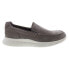 Фото #2 товара Rockport Primetime Casual Moc Mens Gray Wide Loafers & Slip Ons Casual Shoes 8