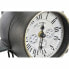 Настольные часы DKD Home Decor 26 x 21 x 15 cm Самолет Стеклянный Серый Зеленый Железо (2 штук)
