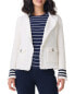 Nic+Zoe Subtle Stripe Fringe Mix Knit Jacket Women's