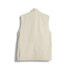Puma Mmq Service Line Packable FullZip Vest Mens Beige Casual Athletic Outerwear