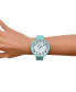 Фото #4 товара Часы и аксессуары Olivia Pratt Большие часы женские Olivia Pratt Big Face Fun Colors Stretch Band