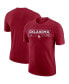 Фото #1 товара Men's Crimson Oklahoma Sooners Wordmark Stadium T-shirt