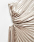Women's Asymmetrical Pleated Dress