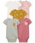 Фото #20 товара Baby 5-Pack Short-Sleeve Bodysuits 24M