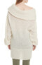 Free People 161497 Women's Ophelia Off the Shoulder Sweater Ivory Sz. Medium