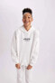 Фото #6 товара Kadın Sweatshirt Beyaz B4599ax/wt80