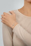 Фото #3 товара Elegant silver bracelet with zircon BRC23W