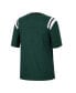 ფოტო #3 პროდუქტის Women's Heathered Green Michigan State Spartans 15 Min Early Football V-Neck T-shirt