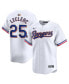 Фото #1 товара Men's Jose Leclerc White Texas Rangers 2024 Gold Collection Limited Player Jersey