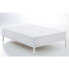 Fitted sheet Alexandra House Living White 200 x 200 cm