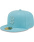 Фото #1 товара Men's Light Blue Boston Red Sox Color Pack 59FIFTY Fitted Hat