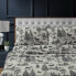 Фото #3 товара Mountain Toile Heavyweight Flannel Extra Deep Pocket Full Sheet Set