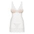 853-CHE-2 Chemise AND Thong White