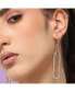 ფოტო #3 პროდუქტის Women's Gold Sleek Drop Earrings