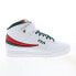 Фото #1 товара Fila Vulc 13 1CM00349-124 Mens White Synthetic Lifestyle Sneakers Shoes