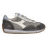 Фото #1 товара Diadora Equip H Dirty Stone Wash Evo Lace Up Mens Grey Sneakers Casual Shoes 17