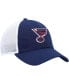 Фото #3 товара Men's Navy St. Louis Blues Color Pop Trucker Adjustable Hat