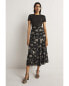 Boden Tiered Midi Skirt Women's