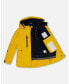 Фото #3 товара Big Boys Two Piece Technical Snowsuit Yellow And Navy - Toddler|Child