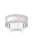 Фото #1 товара Thomas Sabo TR2446-041-14-58 Silver band ring w. white zirconia and enamel