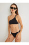 Фото #3 товара Slip Bikini Altı Taşlı Toka Detaylı Standart Bel Mat Kumaş