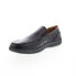 Фото #7 товара Florsheim Central Venetian Mens Black Loafers & Slip Ons Casual Shoes